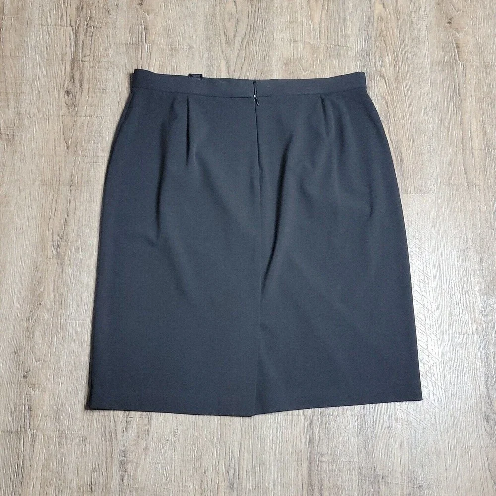 Preswick & Moore Career Dress Skirt ~ Sz 14 ~ Below Knee ~ Black